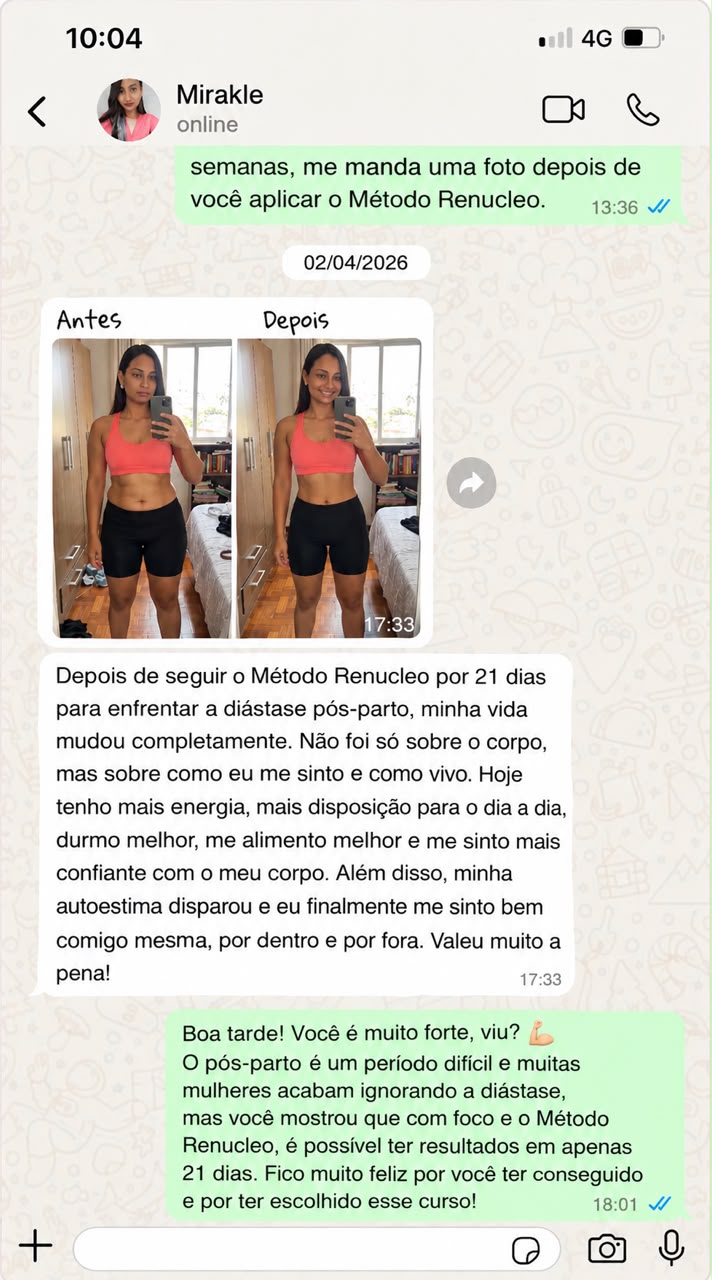 Relato real enviado por uma participante do ReNúcleo 21